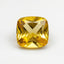 Yellow Sapphire 1PC Chunky 13x13 MM Cushion Faceted Yellow Natural Precious Loose Gemstone