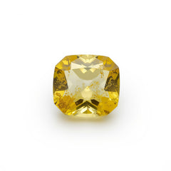 Yellow Sapphire 1PC Small 7x7 MM Cushion Faceted Yellow Splendid Precious Gems