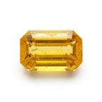 Yellow Sapphire 1PC Chunky 12x16 MM Emerald Faceted Yellow Splendid Precious Gems
