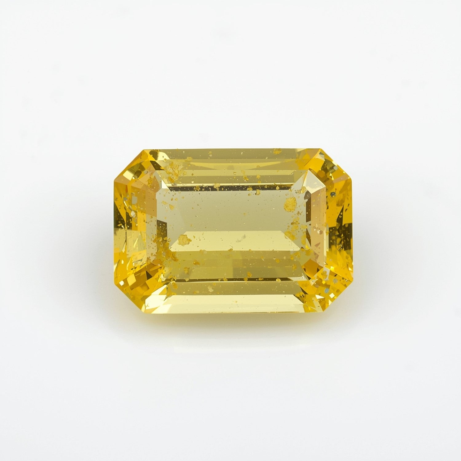 Yellow Sapphire 1PC Tiny 4x6 MM Emerald Faceted Yellow Shine Precious Loose Gems Immagine secondaria del prodotto