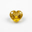 Yellow Sapphire 1PC Tiny 5x5 MM Heart Faceted Yellow Sparkling Precious Loose Gemstone