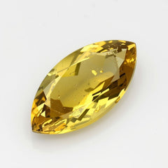 Yellow Sapphire 1PC Chunky 10x20 MM Marquise Faceted Yellow Splendid Precious Loose Gemstone