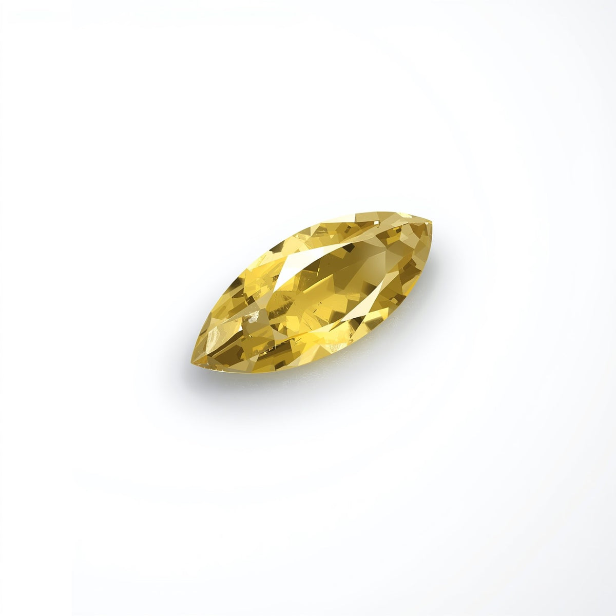 Yellow Sapphire 10PC Tiny 2.5x5 MM Marquise Faceted Yellow Genuine Precious Loose Gemstones