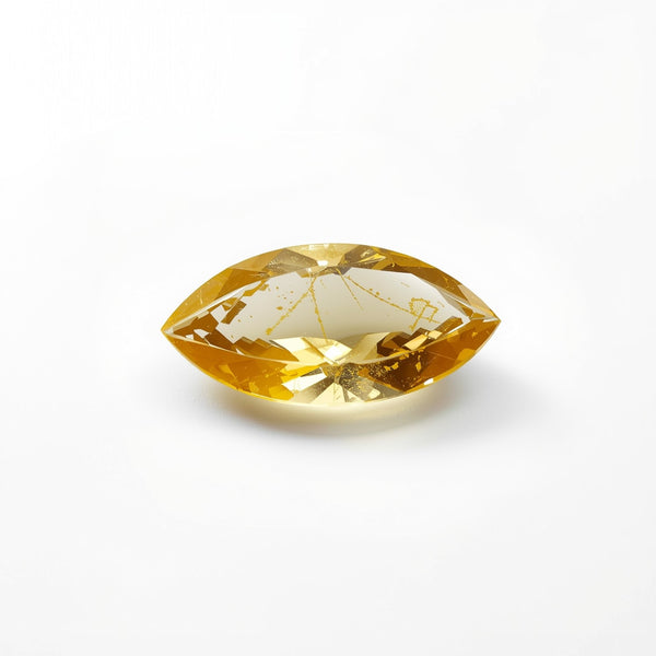 Yellow Sapphire 1PC Tiny 3x6 MM Marquise Faceted Yellow Superior Precious Gems