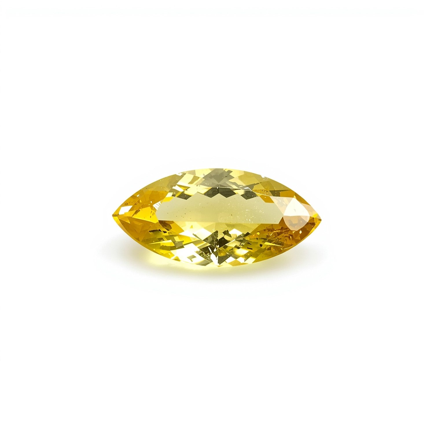 Yellow Sapphire 1PC Tiny 3x6 MM Marquise Faceted Yellow Superior Precious Gems