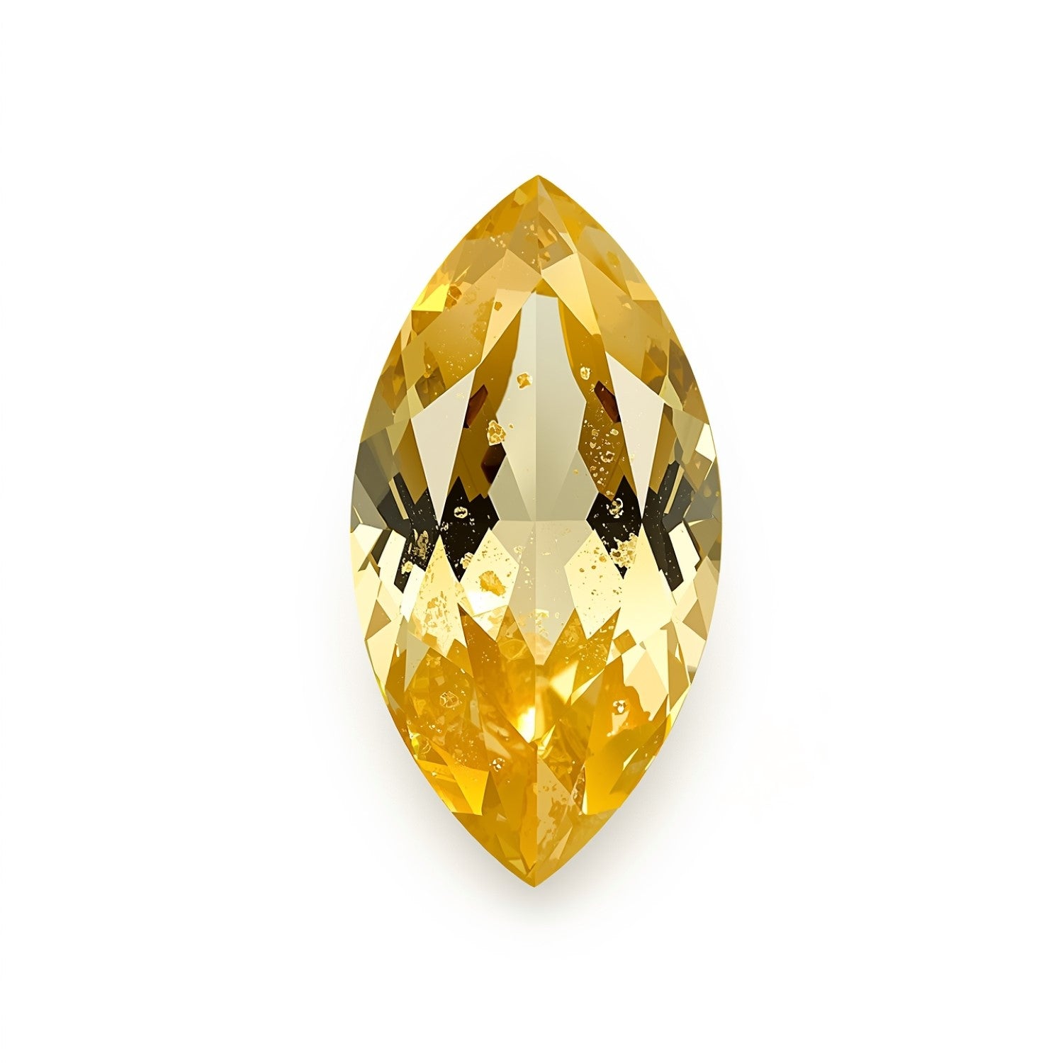Yellow Sapphire 1PC Large 8x16 MM Marquise Faceted Yellow Polished Precious Loose Gems Immagine principale del prodotto