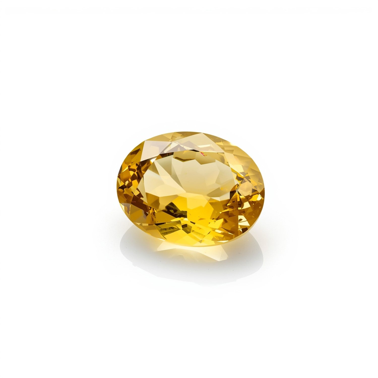 Yellow Sapphire 1PC Tiny 3x5 MM Oval Faceted Yellow Fine Precious Gems Immagine secondaria del prodotto