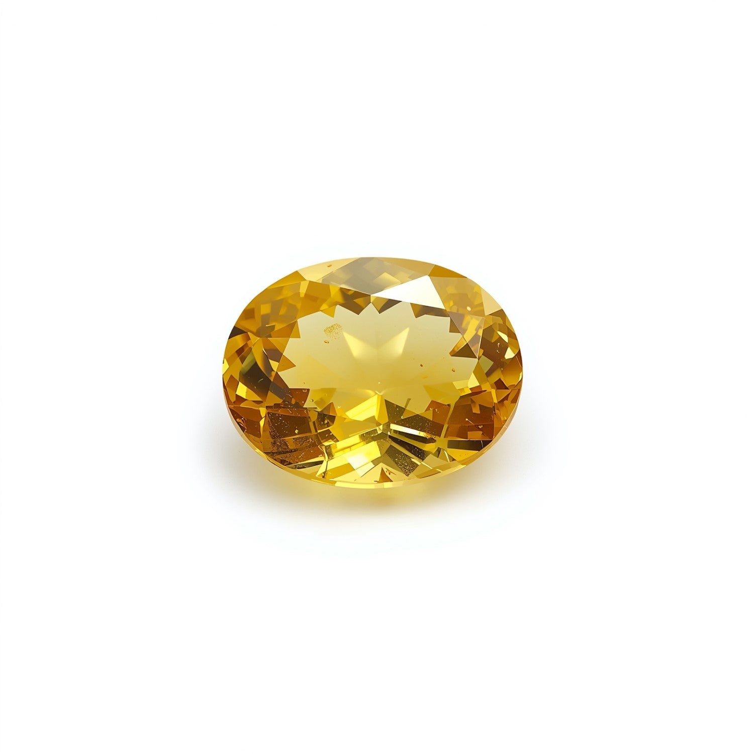 Yellow Sapphire 1PC Tiny 4x6 MM Oval Faceted Yellow High-Quality Precious Loose Gems