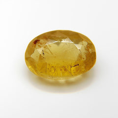Yellow Sapphire 1PC Medium 8x10 MM Oval Faceted Yellow Brilliant Precious Loose Gemstones