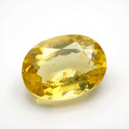Yellow Sapphire 1PC Large 8x12 MM Oval Faceted Yellow Polished Precious Loose Gems