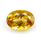 Yellow Sapphire 1PC Large 9x11 MM Oval Faceted Yellow Sparkling Precious Gems