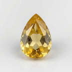 Yellow Sapphire 1PC Chunky 13x18 MM Pear Faceted Yellow Polished Precious Loose Gemstones