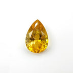Yellow Sapphire 1PC Tiny 3x5 MM Pear Faceted Yellow Splendid Precious Loose Gemstone