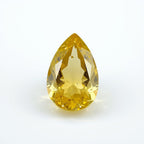 Yellow Sapphire 1PC Medium 7x10 MM Pear Faceted Yellow Natural Precious Gems