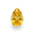 Yellow Sapphire 1PC Medium 7x10 MM Pear Faceted Yellow Natural Precious Gems