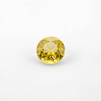 Yellow Sapphire 10PC Tiny 4x4 MM Round Faceted Yellow Brilliant Precious Loose Gems