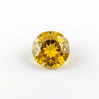 Yellow Sapphire 1PC Tiny 5x5 MM Round Faceted Yellow Sparkling Precious Loose Gemstone