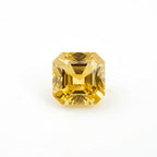 Yellow Sapphire 10PC Tiny 4x4 MM Square Faceted Yellow Brilliant Precious Loose Gems