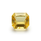 Yellow Sapphire 1PC Small 7x7 MM Square Faceted Yellow Splendid Precious Gems