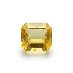 Yellow Sapphire 1PC Small 7x7 MM Square Faceted Yellow Splendid Precious Gems