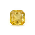 Yellow Sapphire 1PC Medium 9x9 MM Square Faceted Yellow Lustrous Precious Loose Gemstone
