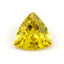 Yellow Sapphire 1PC Large 11x11 MM Triangle Faceted Yellow Fine Precious Gems