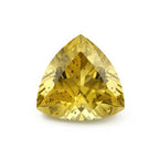 Yellow Sapphire 1PC Chunky 15x15 MM Triangle Faceted Yellow Superior Precious Gems