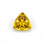 Yellow Sapphire 1PC Tiny 6x6 MM Triangle Faceted Yellow Polished Precious Loose Gemstones