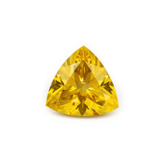 Yellow Sapphire 1PC Small 7x7 MM Triangle Faceted Yellow Splendid Precious Gems