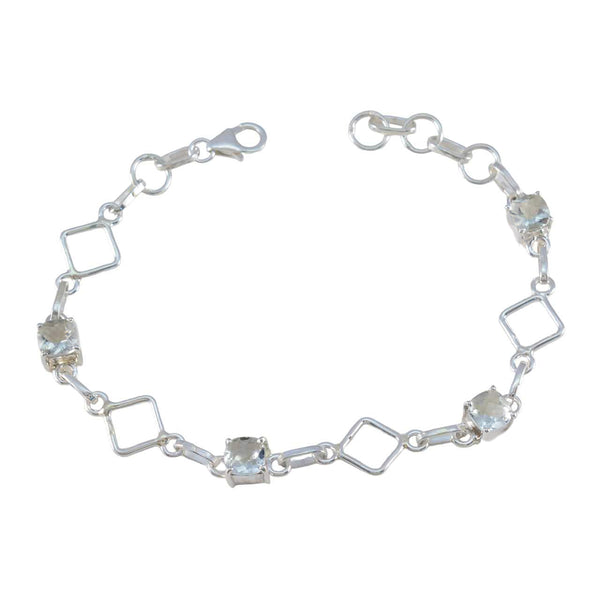 Green Amethyst Coffee Day Delicate Light Green Silver Links Bracelet featuring sparkling green gems and elegant design