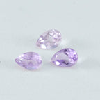 Amethyst 1PC Chunky 13x18 MM Pear Faceted Purple High Quality Semi Precious Loose Gemstones
