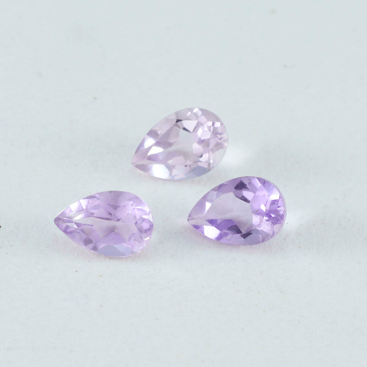 Amethyst 1PC Chunky 13x18 MM Pear Faceted Purple High Quality Semi Precious Loose Gemstones