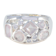 Appealing Gemstones Rose Quartz Solid Silver Rings Jewelry Box Plans