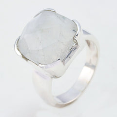 Bewitching Gem Rainbow Moonstone 925 Sterling Silver Ring Guess Jewelry