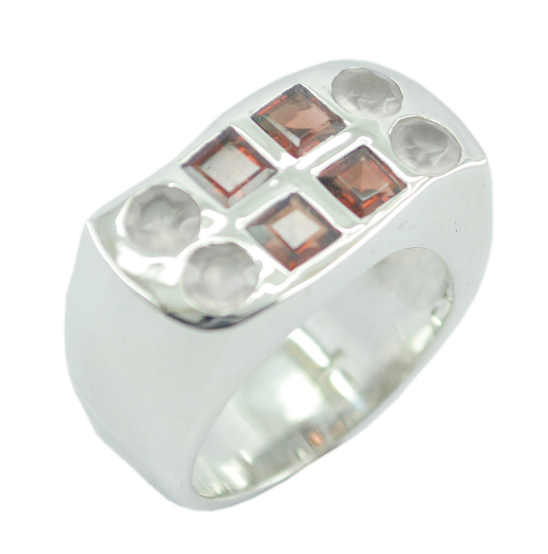 Comely Gemstones Multi Stone Sterling Silver Rings Best Selling Shop