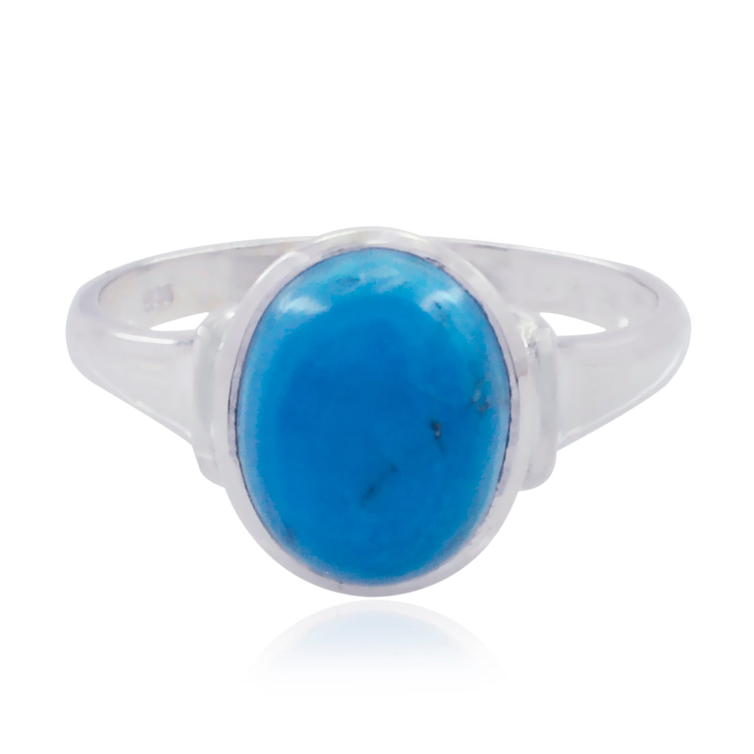 Cunning Stone Chalcedony 925 Sterling Silver Ring Pawning Jewelry