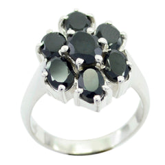 Dainty Stone Black Onyx 925 Sterling Silver Rings Jewelry Auctions