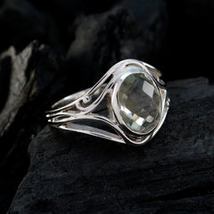 dollish gem green amethyst silver ring hanging jewelry organizer