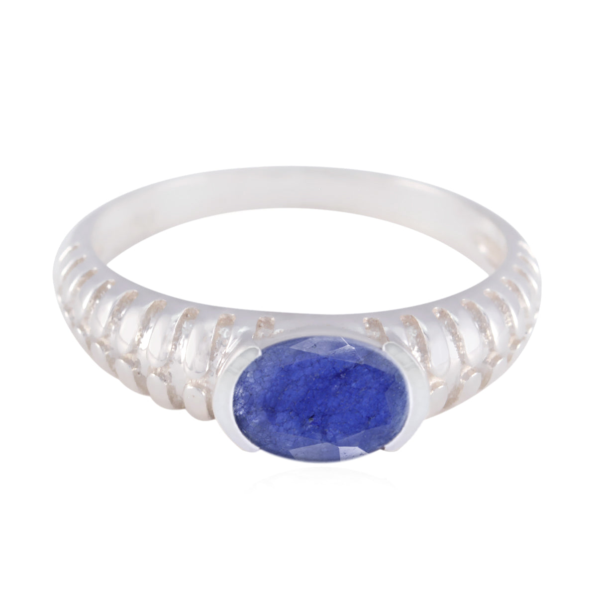 Dollish Gemstones Indiansapphire 925 Silver Rings Jewelry Suppliers