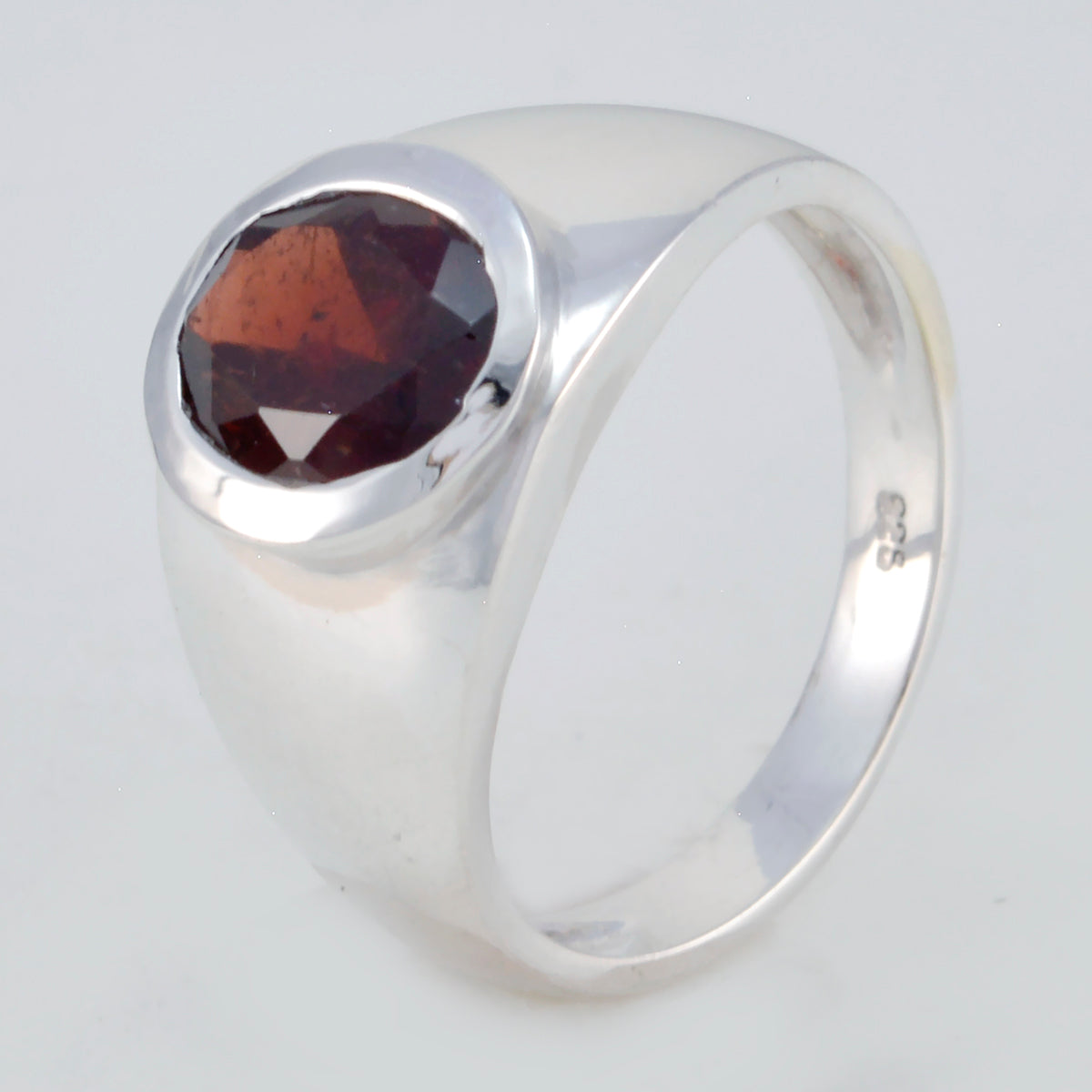 Enticing Gemstones Garnet Sterling Silver Ring Best Jewelry Cleaner