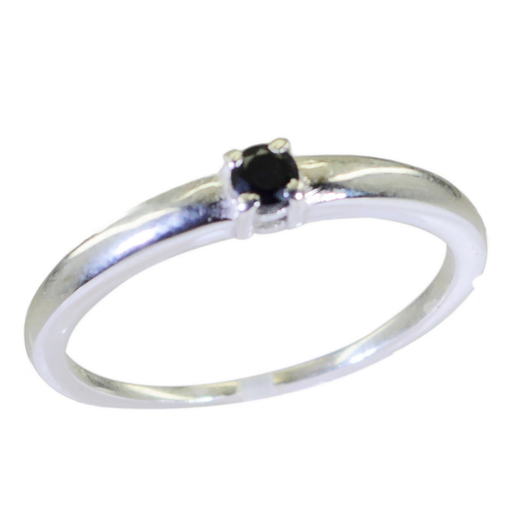 Exquisite Gems Black Onyx 925 Sterling Silver Rings I Love Jewellery