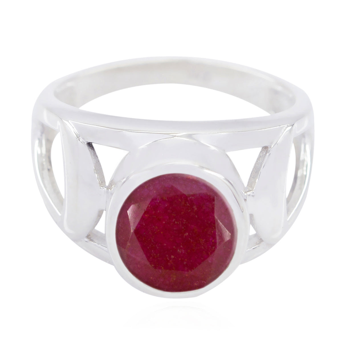 Fascinating Gems Indianruby Sterling Silver Ring Jewelry Photography