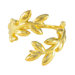 riyo superbo anello in argento con placcatura in oro giallo anello da cocktail con gioielli personalizzati in pietra liscia a forma semplice con castone