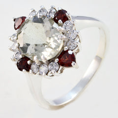 Grand Gems Green Amethyst Sterling Silver Rings Jewelry Auctions