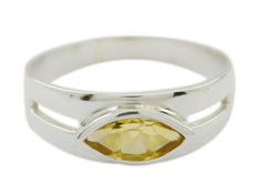 Grand Gemstones Citrine 925 Sterling Silver Rings Wedding Jewelry