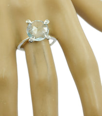 Handcrafted Gemstone Blue Topaz Sterling Silver Rings Nadri Jewelry