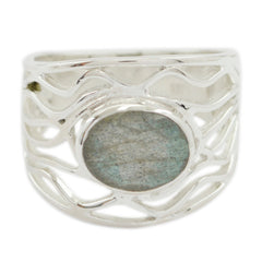Ideal Gem Labradorite 925 Sterling Silver Ring Personalized Jewellery