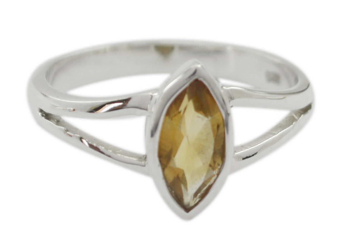 Ideal Stone Citrine 925 Sterling Silver Ring Wedding Jewelry Sets