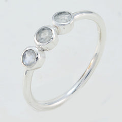 India Gemstones Green Amethyst 925 Silver Ring Independence Gift