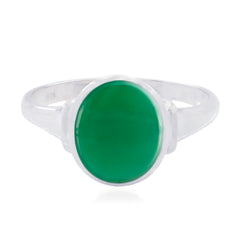 Lovesome Gemstones Green Onyx 925 Sterling Silver Rings Jewelry Buyer